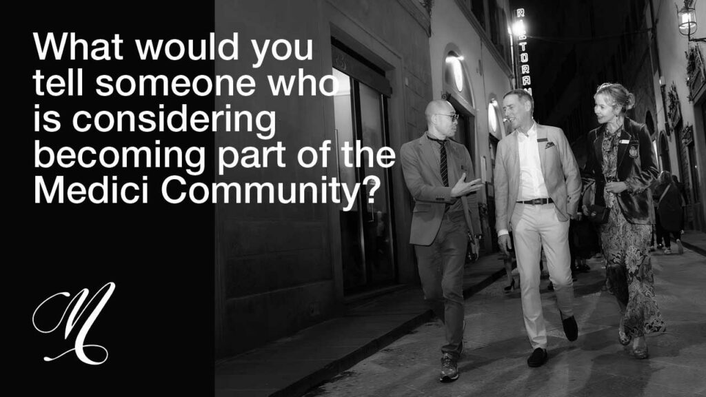 Why You Should Join the Medici Community - Medici Legacy